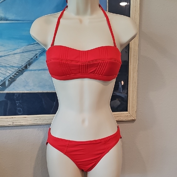 Athleta Other - NWOT Athleta Bold Red Bikini Set